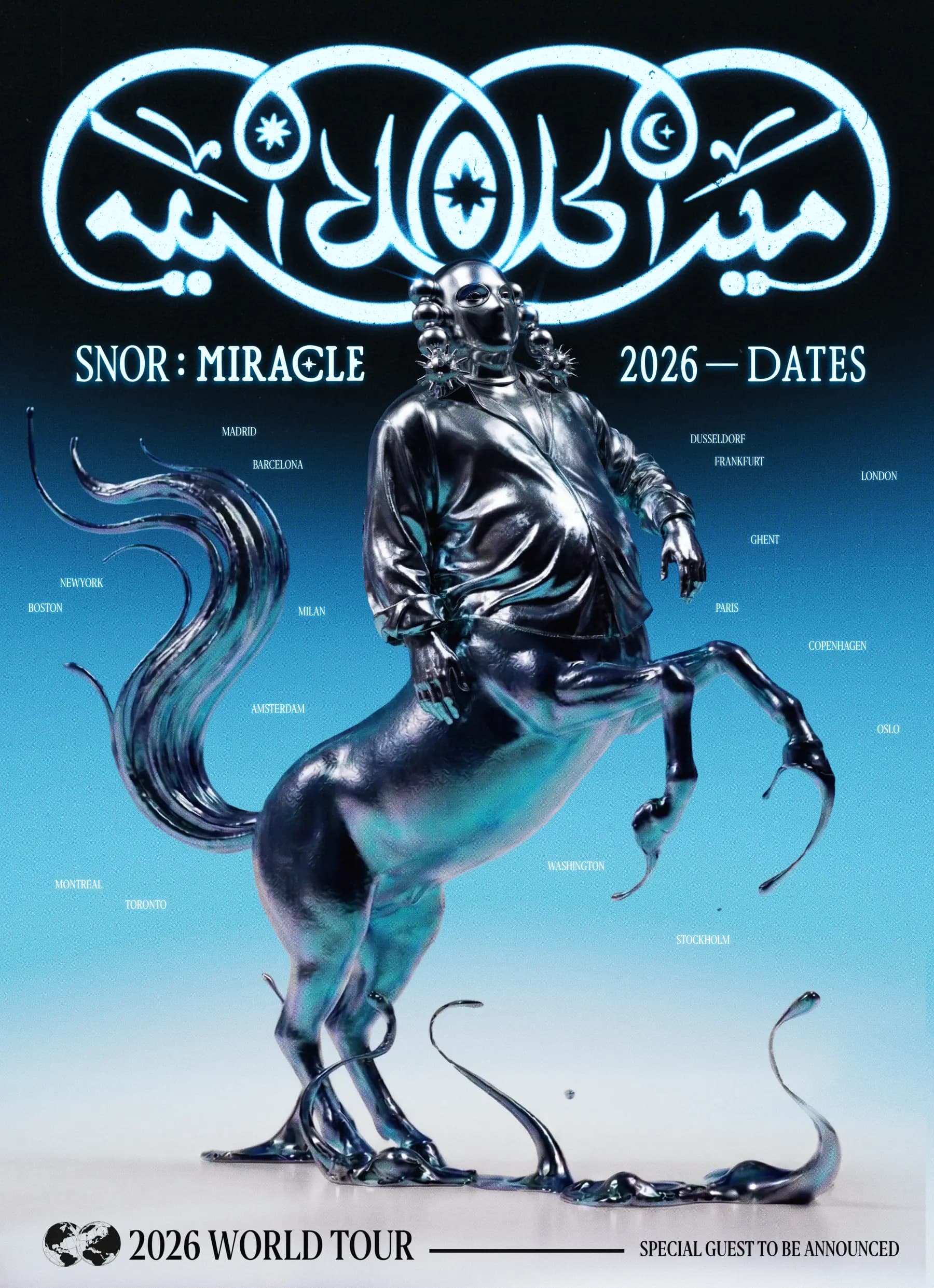 SNOR Miracle Tour Poster